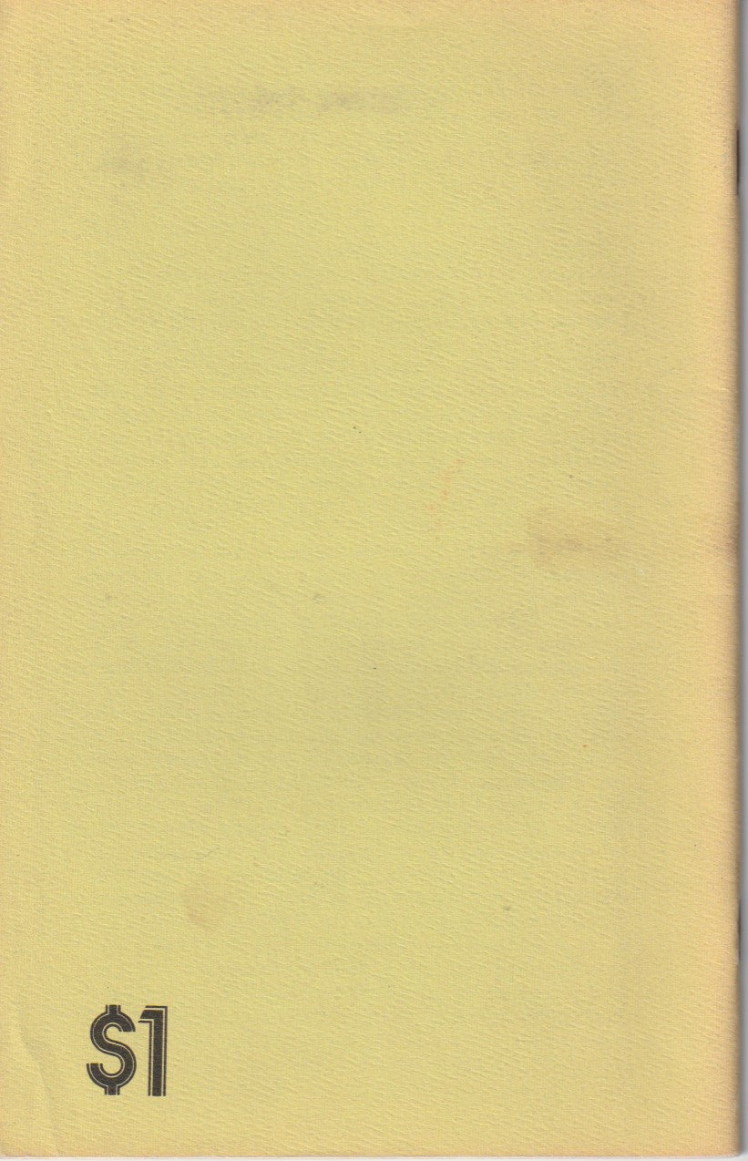 Fireweed Vol. 1, No. 1 -- Two First Appearance Poems by Charles Bukowski (1975)