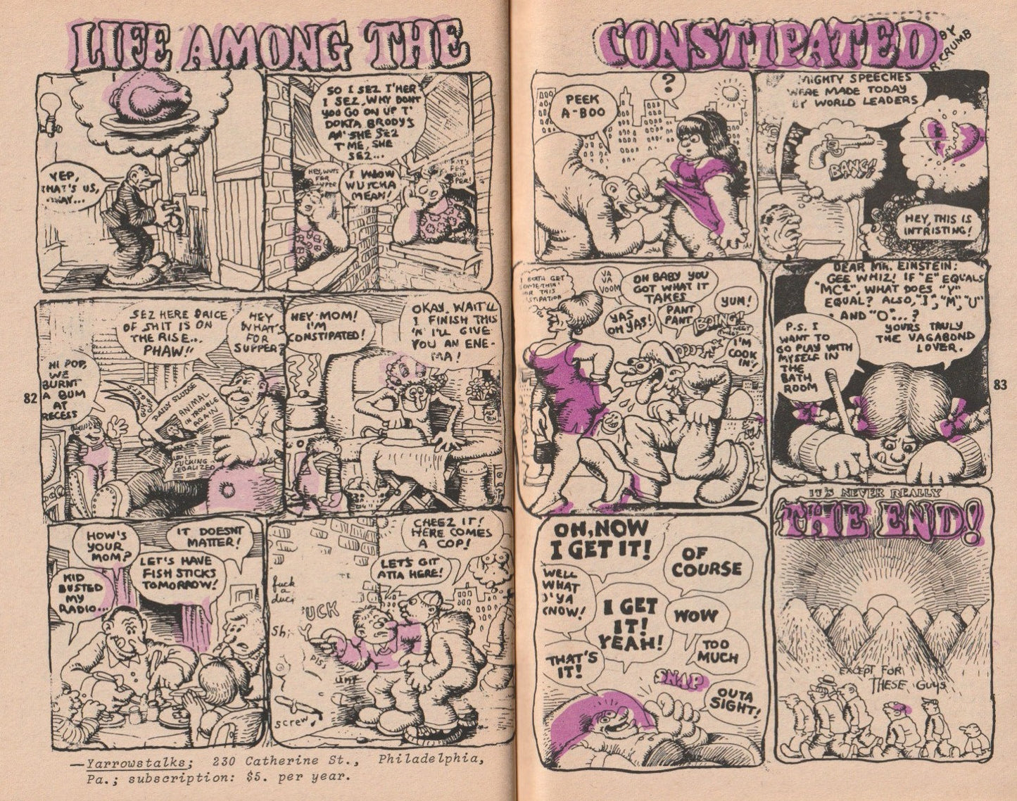 Underground Digest Vol. 1, No. 2 -- Notes of a Dirty Old Man Column by Charles Bukowski (1967)