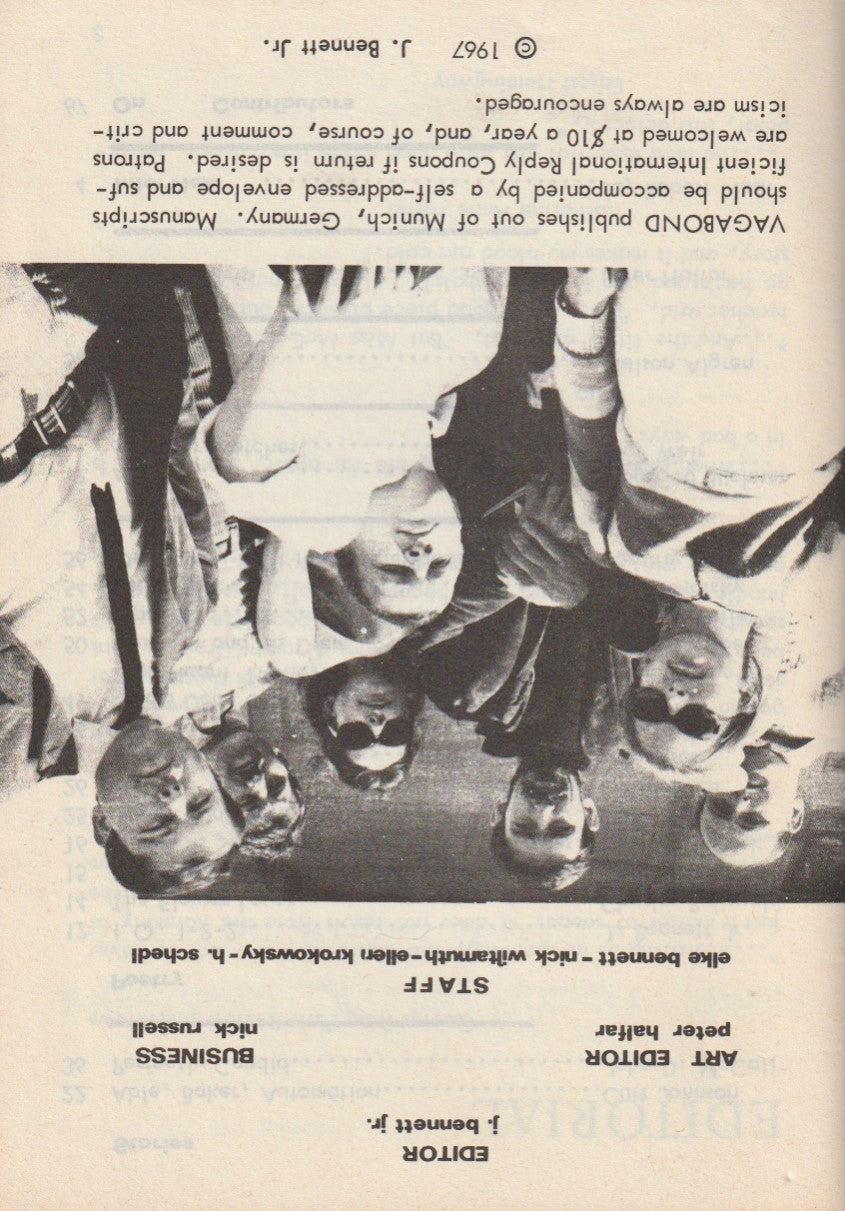 Vagabond 5 -- First Appearances of The Flower Lover I Met A Genius (1967)