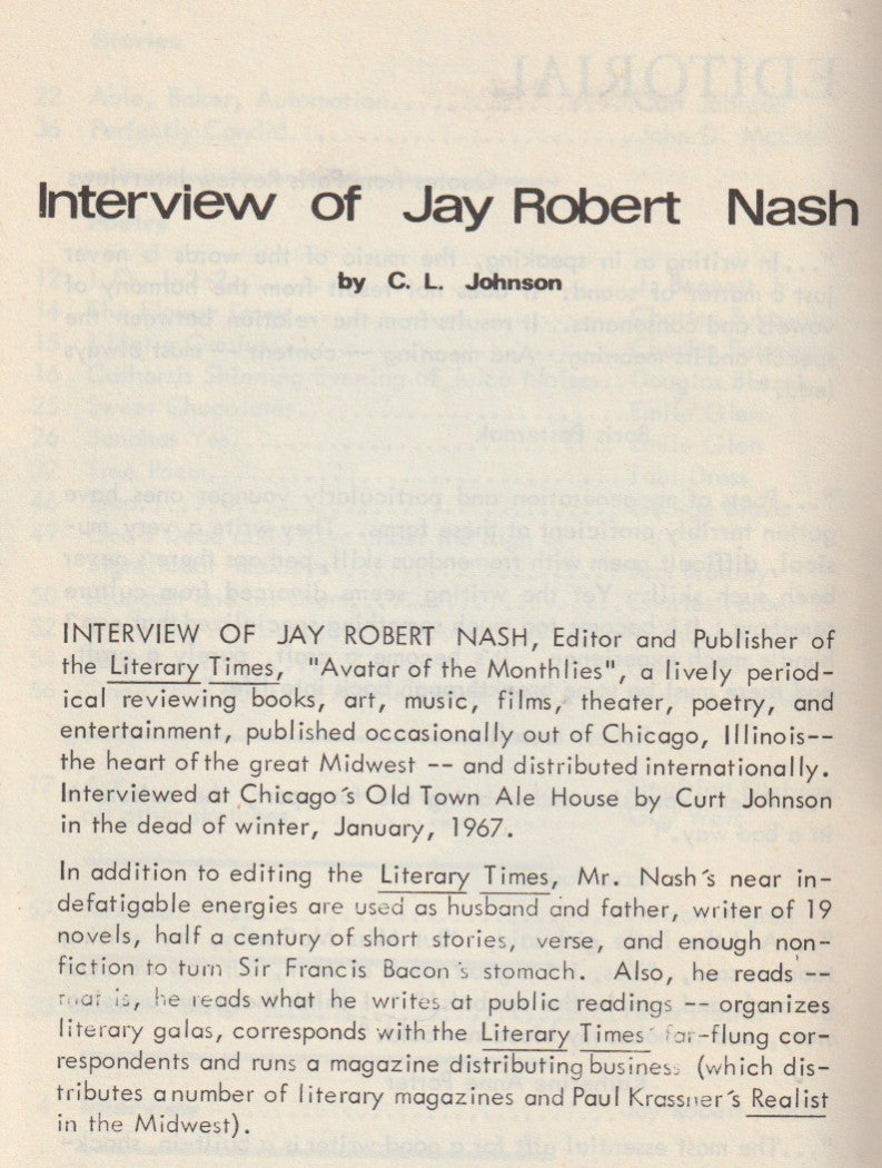 Vagabond 5 -- First Appearances of The Flower Lover I Met A Genius (1967)