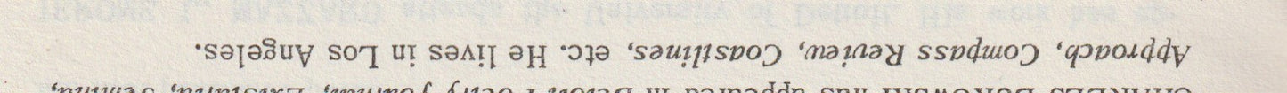 The Galley Sail Review, Vol. 1, No. 4 -- First Appearance of The Twins by Charles Bukowski (1959)