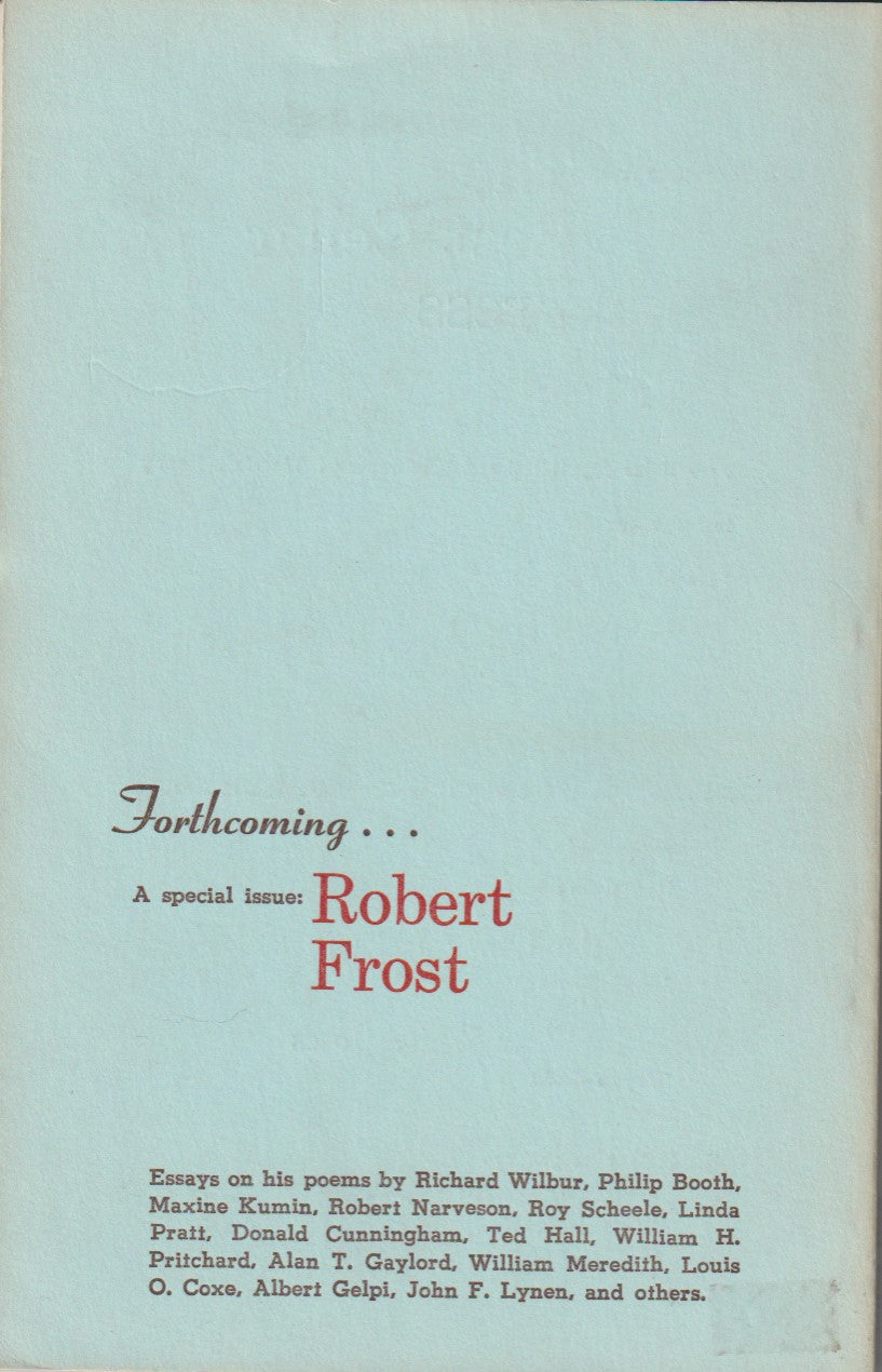 Pebble 12 -- Two Uncollected Poems by Charles Bukowski (1975)