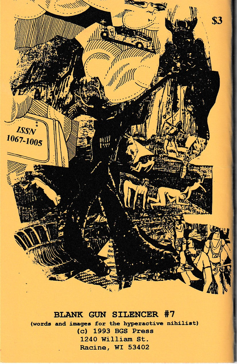 Blank Gun Silencer 7 -- First Appearance of A Tree, A Road, A Toenail (1993)
