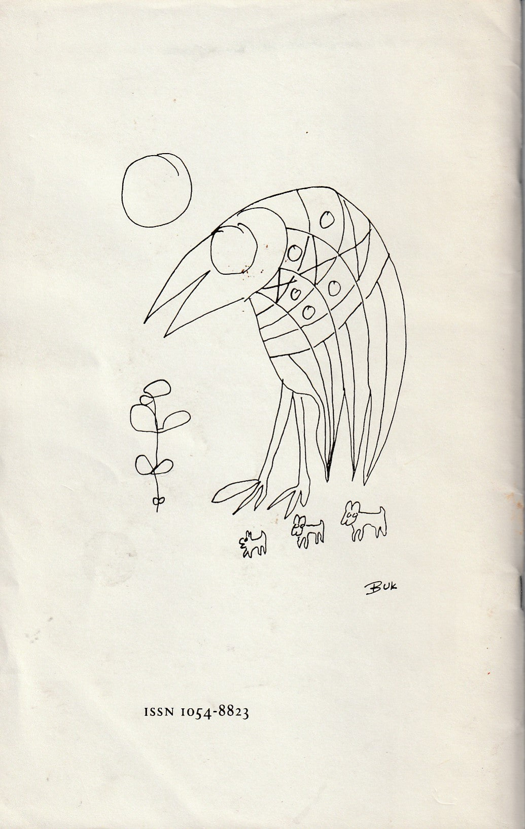 World Letter -- One Uncollected, Three First Appearance Charles Bukowski Poems (1993)