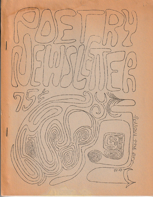Poetry Newsletter No. 9 -- One Uncollected Charles Bukowski Poem (1966)