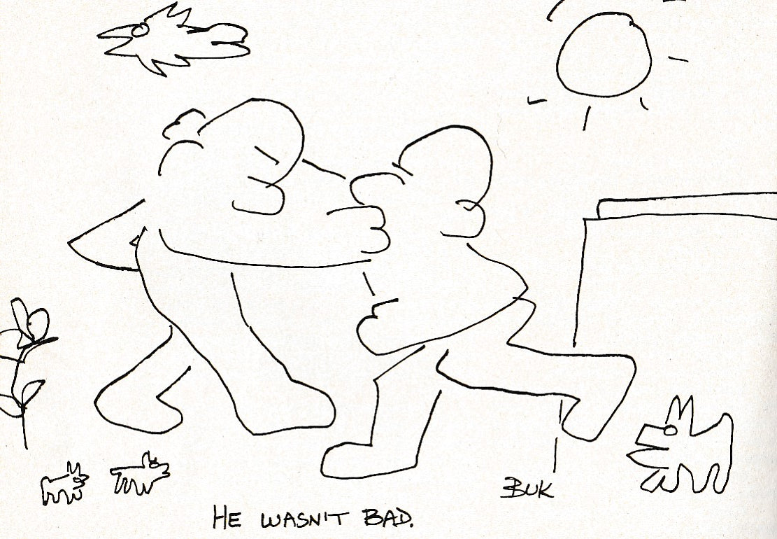 Arete, Vol. 2, No. 5 -- Four Drawings and First Appearance Short Story “The Other” by Charles Bukowski (1990)