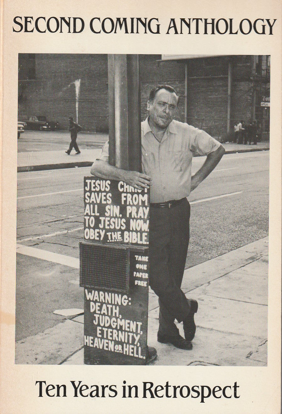 Second Coming Anthology -- One Essay, Three Poems By Charles Bukowski Poem (1984)