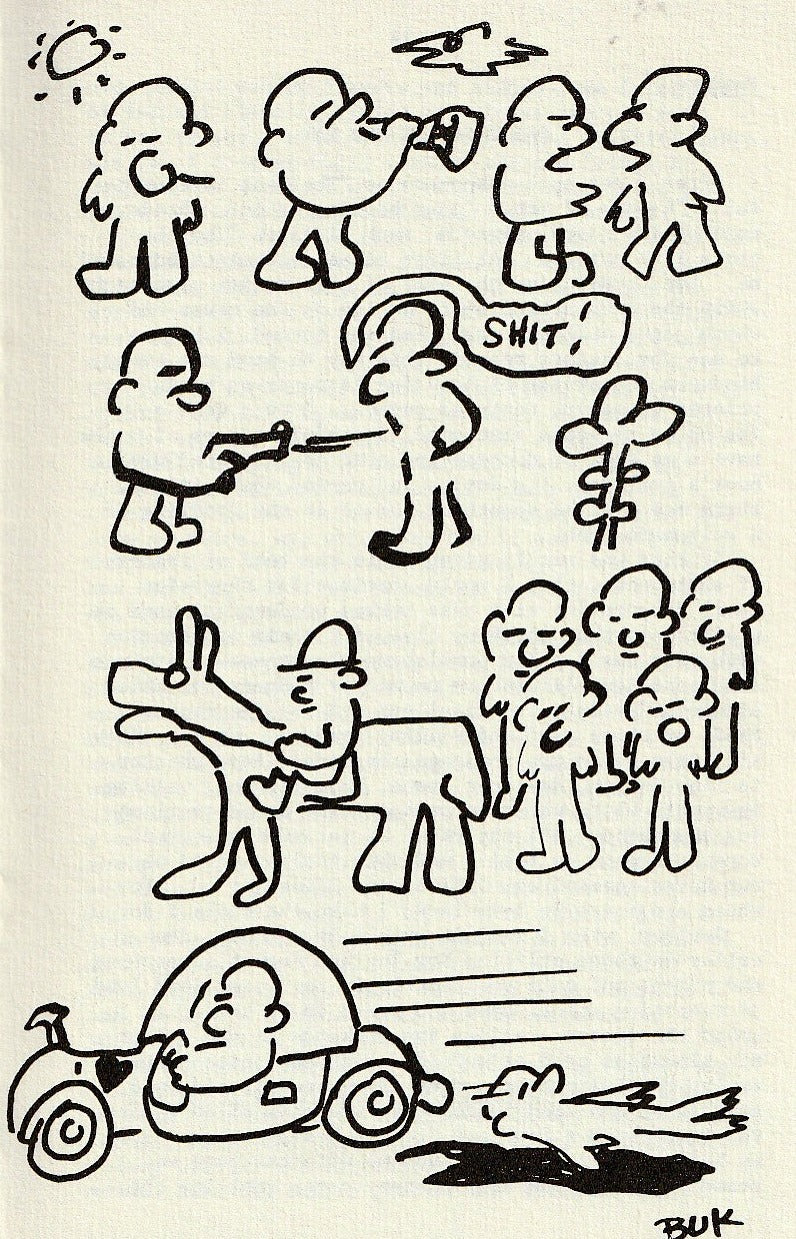 Oro Madre Vol. 2 -- One Drawing, Two First Appearance Poems Charles Bukowski Poems (1983)