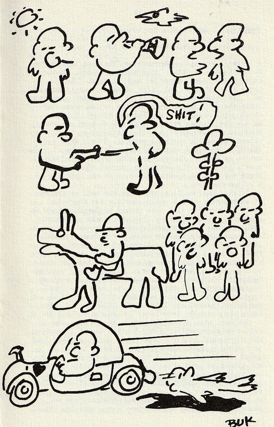 Oro Madre Vol. 2 -- One Drawing, Two First Appearance Poems Charles Bukowski Poems (1983)