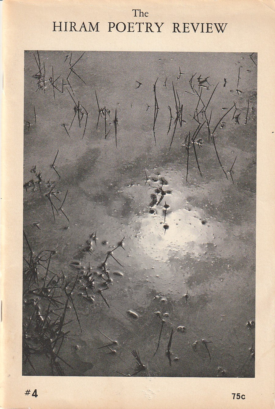 Hiram Poetry Review No. 4 -- One Uncollected Charles Bukowski Poem (1968)