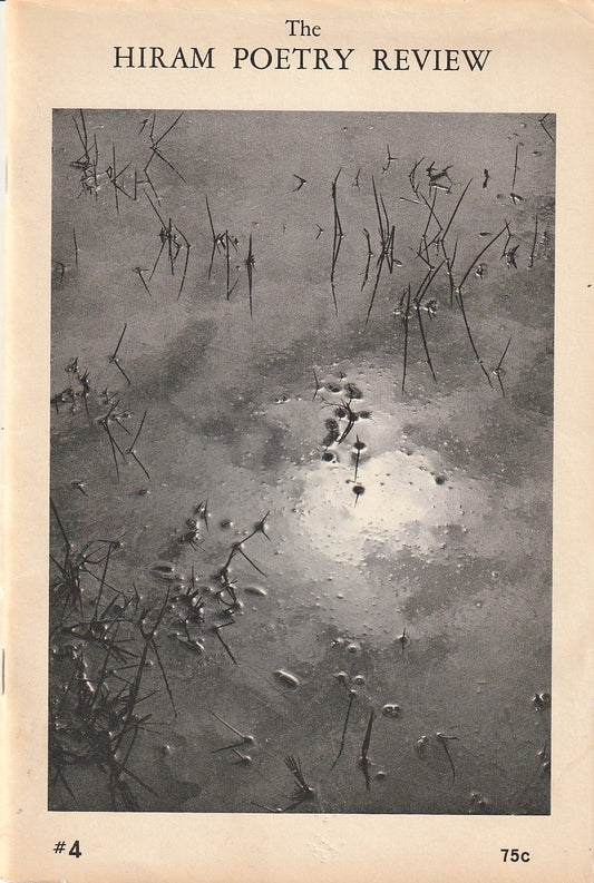 Hiram Poetry Review No. 4 -- One Uncollected Charles Bukowski Poem (1968)