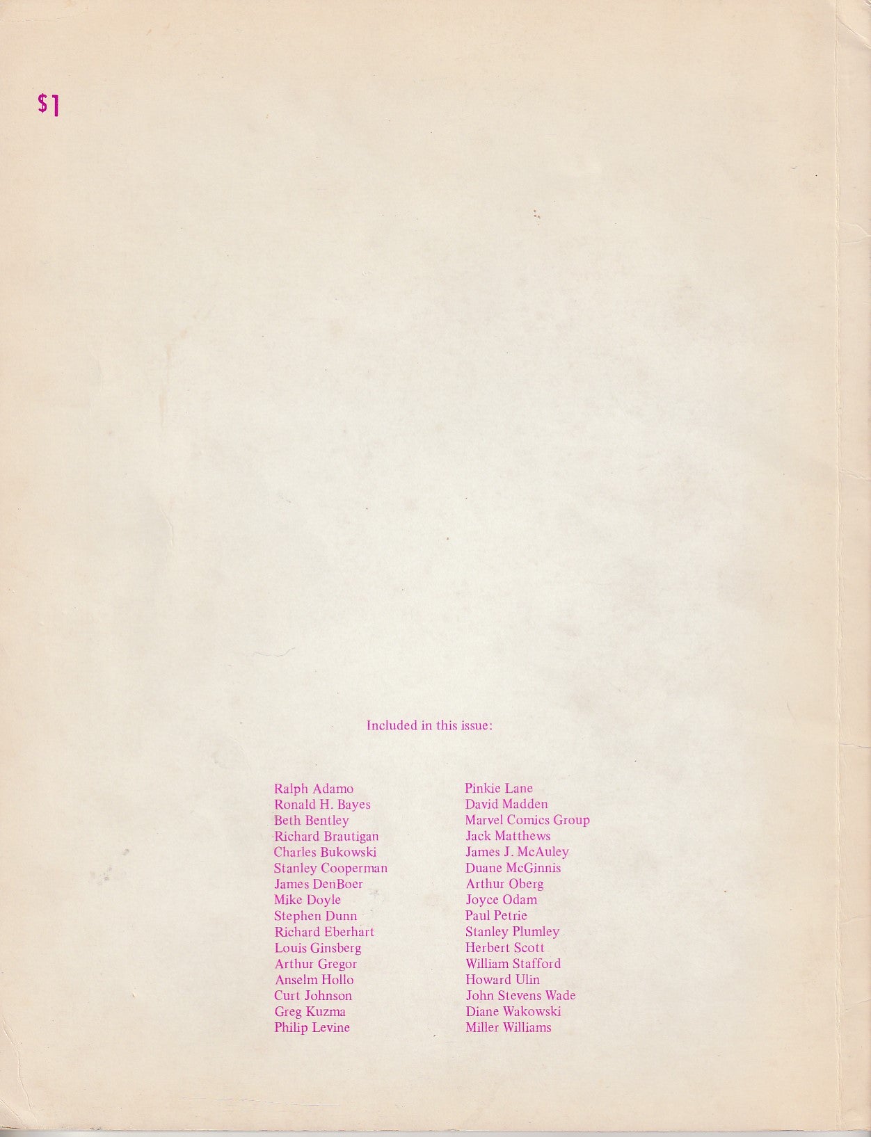 Jeopardy Vol. 6 -- Excerpts from "Short Non-Moon Shots to Nowhere" by Charles Bukowski (1970)