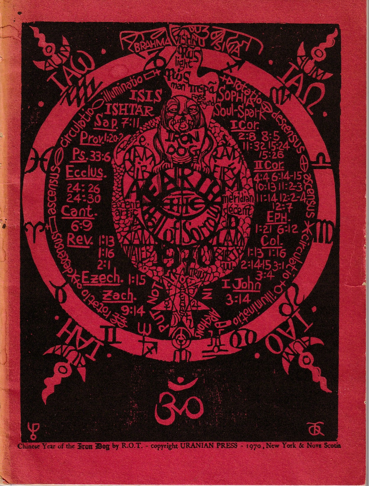Abyss Vol. 3, No. 1 -- Two Uncollected, One First Appearance Charles Bukowski Poem (1971)