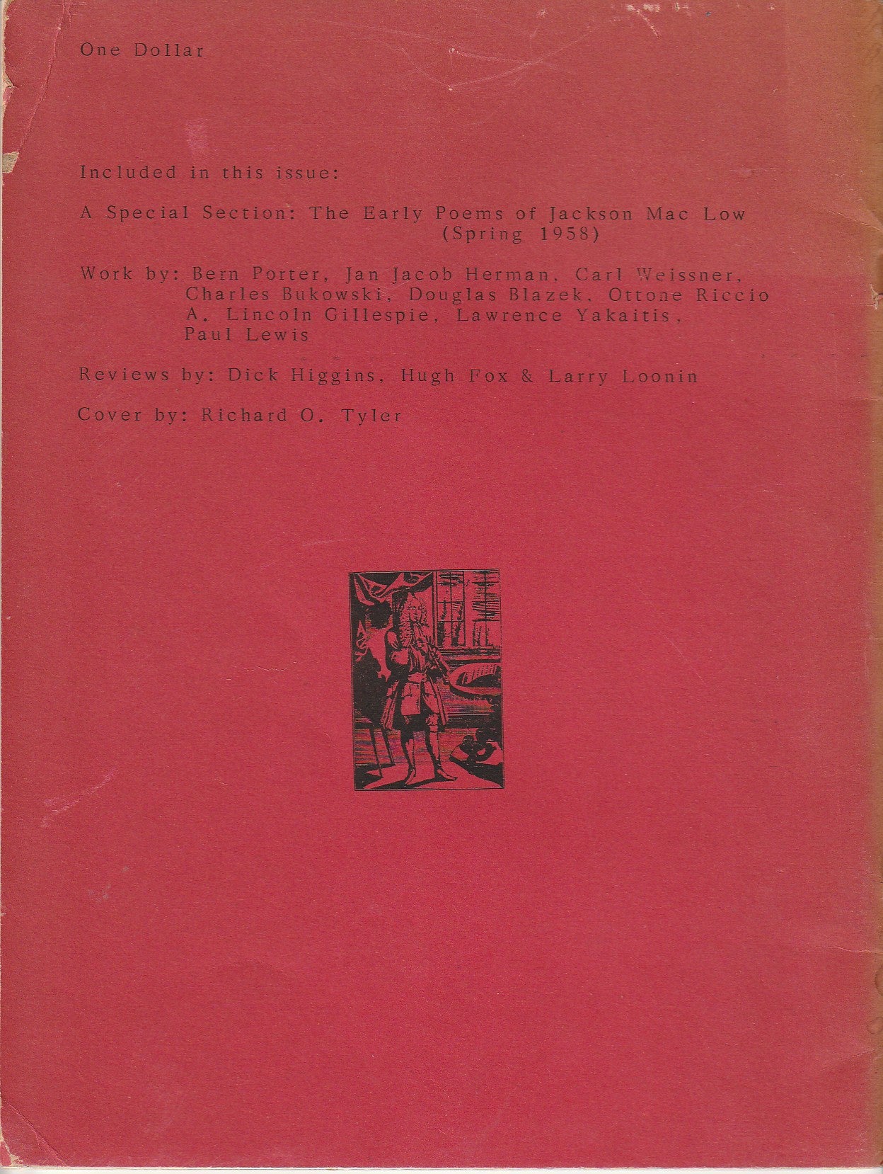 Abyss Vol. 3, No. 1 -- Two Uncollected, One First Appearance Charles Bukowski Poem (1971)