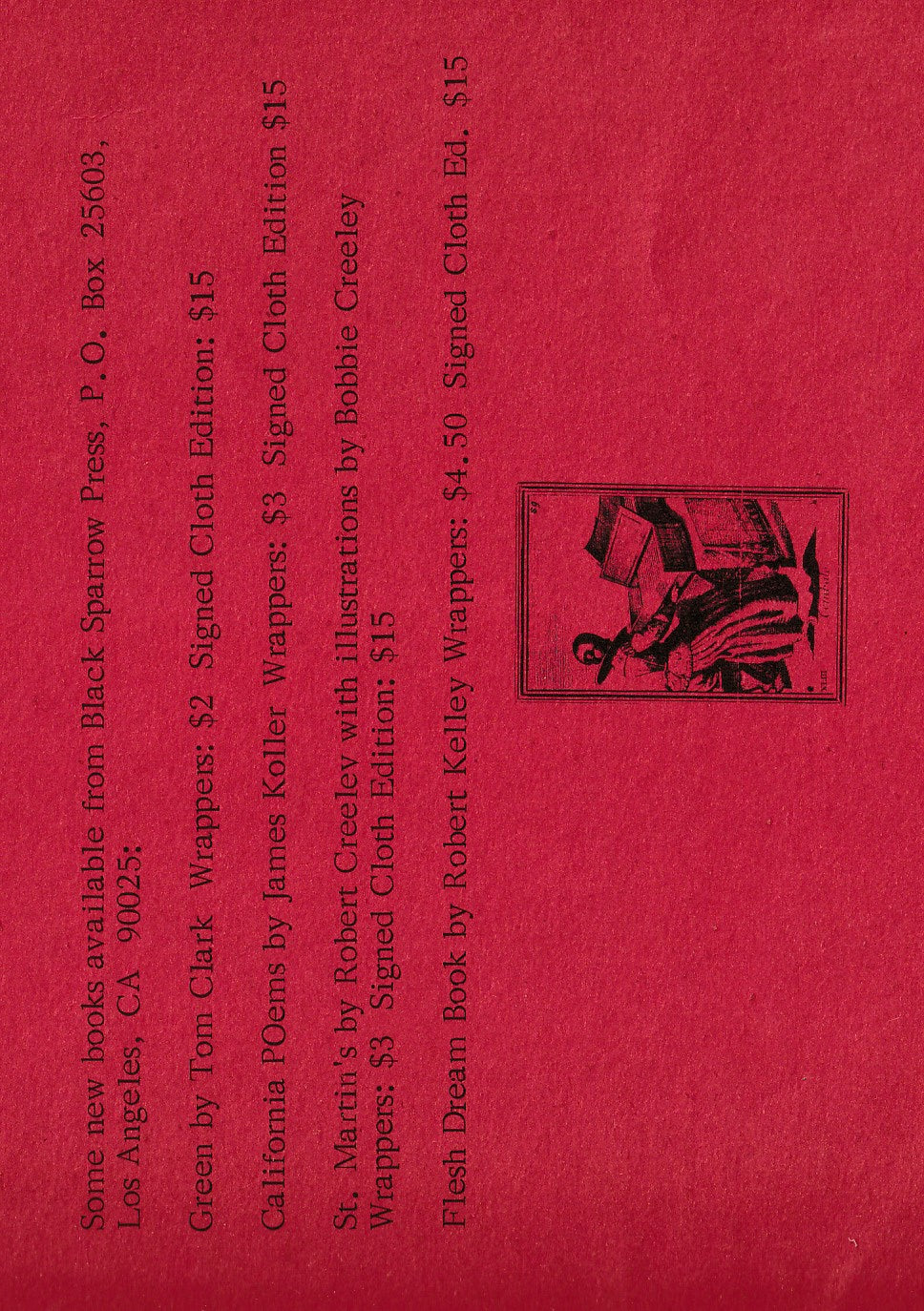 Abyss Vol. 3, No. 1 -- Two Uncollected, One First Appearance Charles Bukowski Poem (1971)