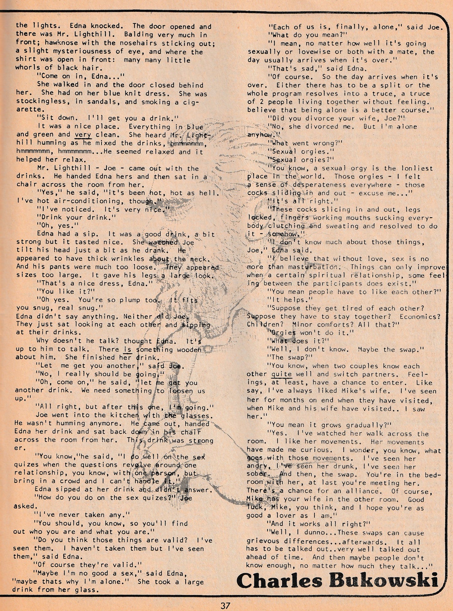RAMA Vol. IV, No. 1 -- Notes of a Dirty Old Man Column (1974)
