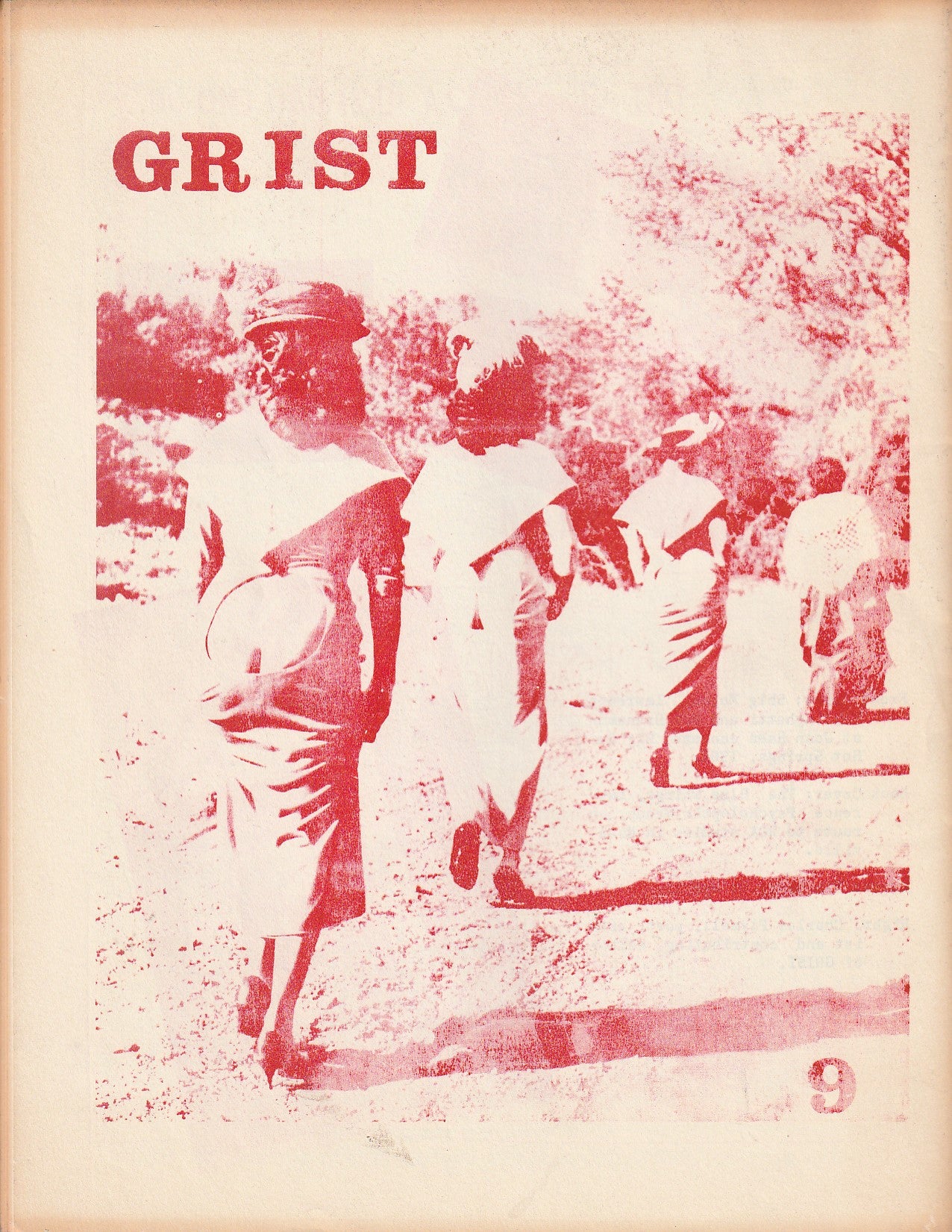 Grist No. 9 -- Two First Appearance Poems by Charles Bukowski Poem (1966)