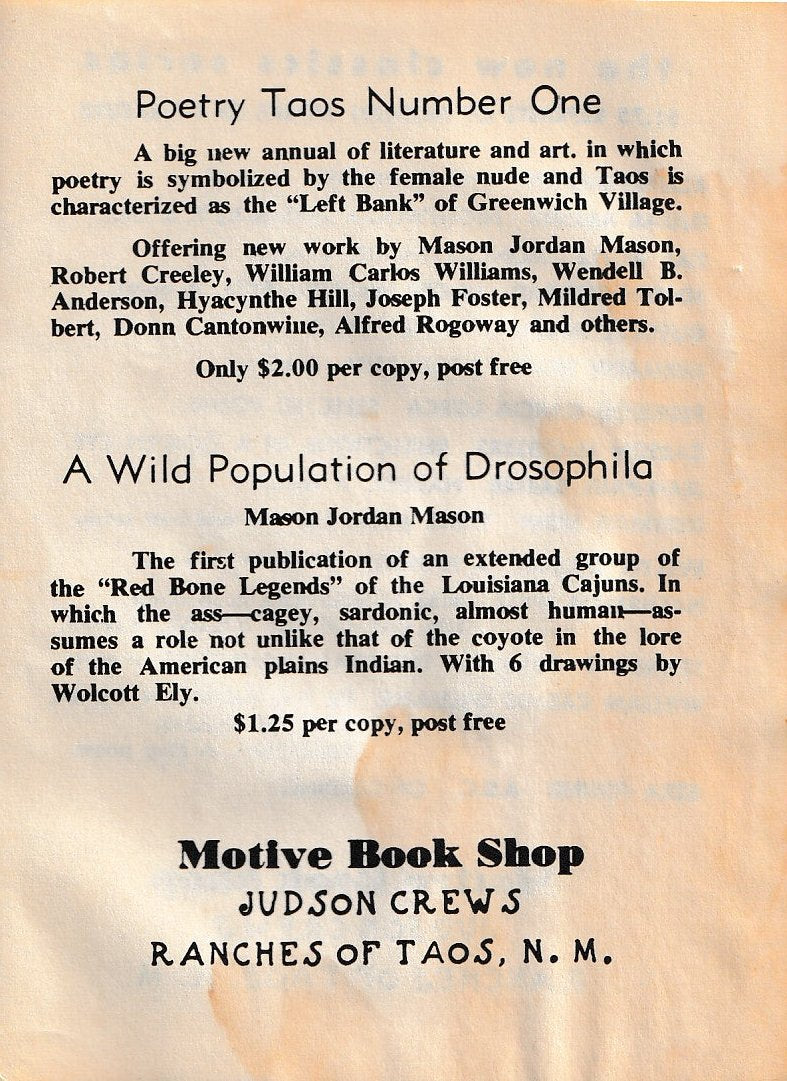 The Naked Ear -- Eighth Appearance of Charles Bukowski (1956)