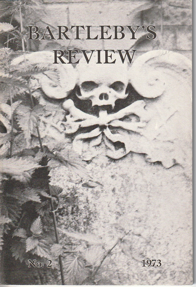Bartleby's Review Vol. 1, No. 2 -- One Charles Bukowski Poem (1973)