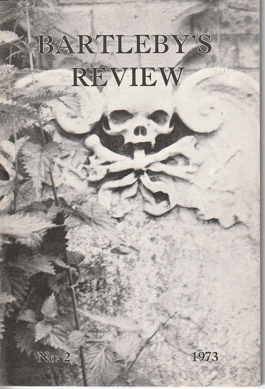 Bartleby's Review Vol. 1, No. 2 -- One Charles Bukowski Poem (1973)