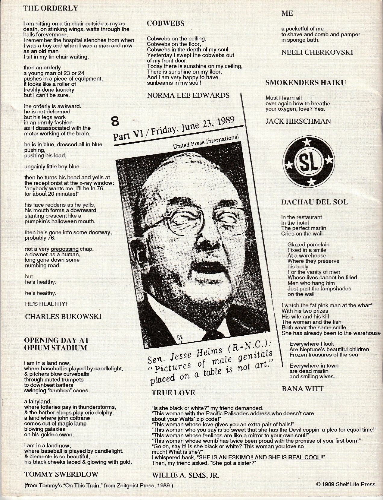 The Moment 11 – Two First Appearance Poems by Charles Bukowski