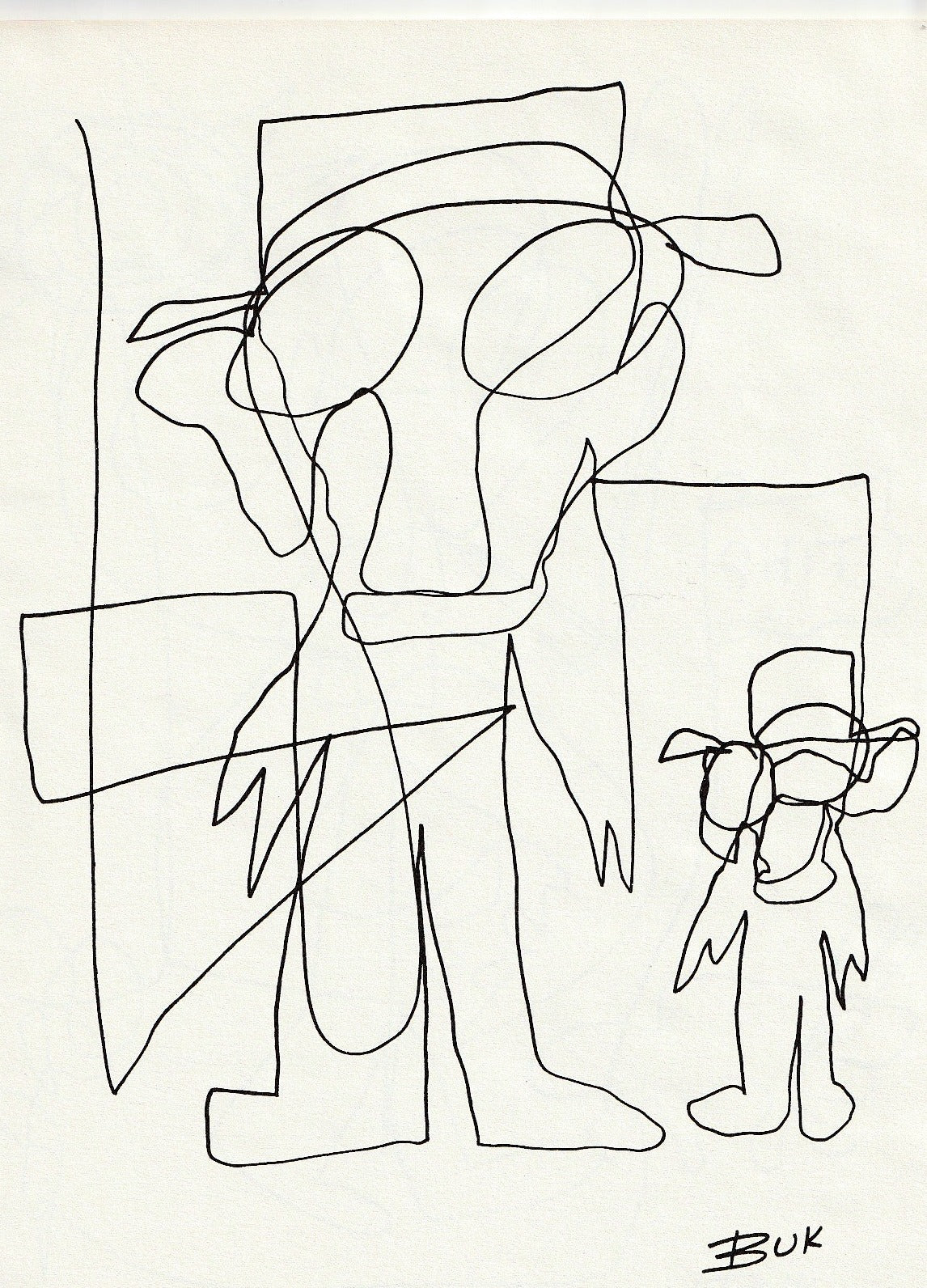 (#269/300) Under the Influence: Drawings, Photographs, and First Appearance Poem by Charles Bukowski