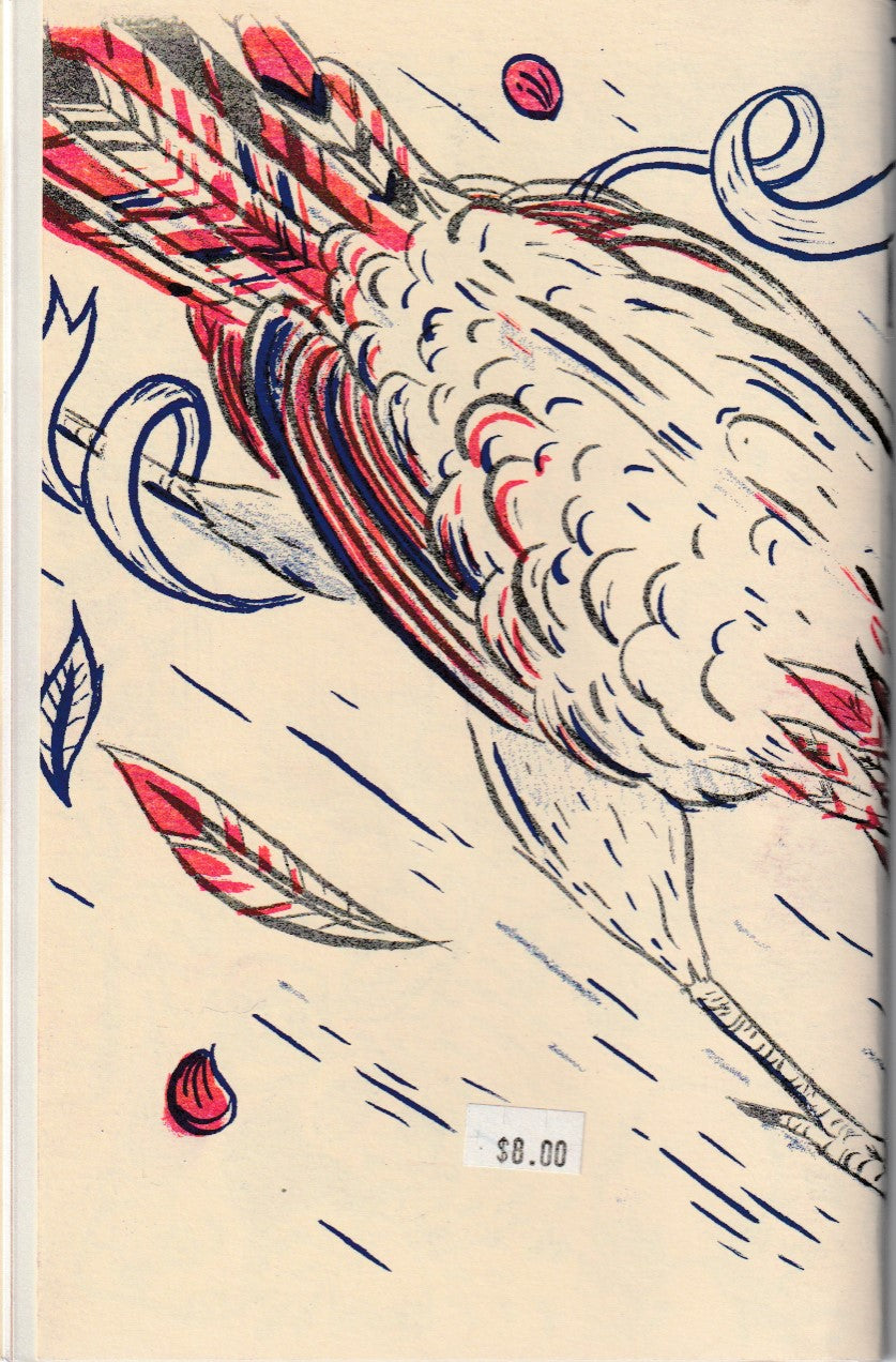 Charles Bukowski Portrait in Tiny Splendor Anthology
