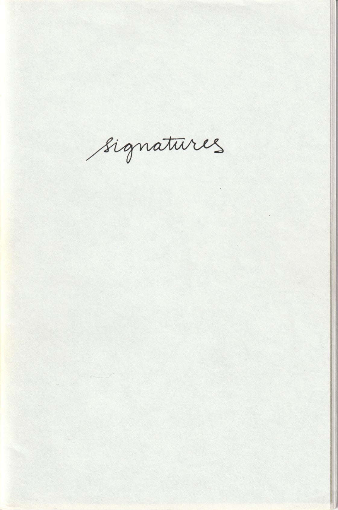 Signatures: A Study of Charles Bukowski’s Appearances in Targets (#5/35)