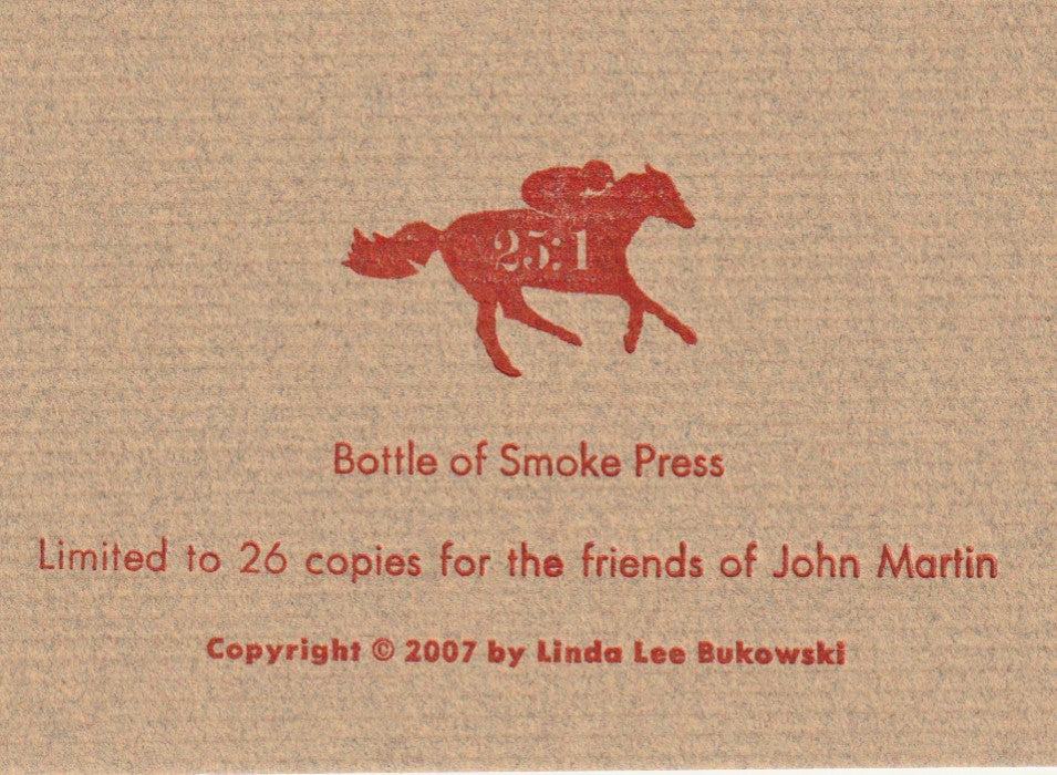 The Drowning 1/26 Copies for “The friends of John Martin” (2002)