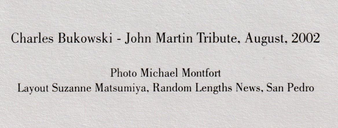 Going Away Featuring a Hand-Mounted Michael Montfort Photograph (2002)