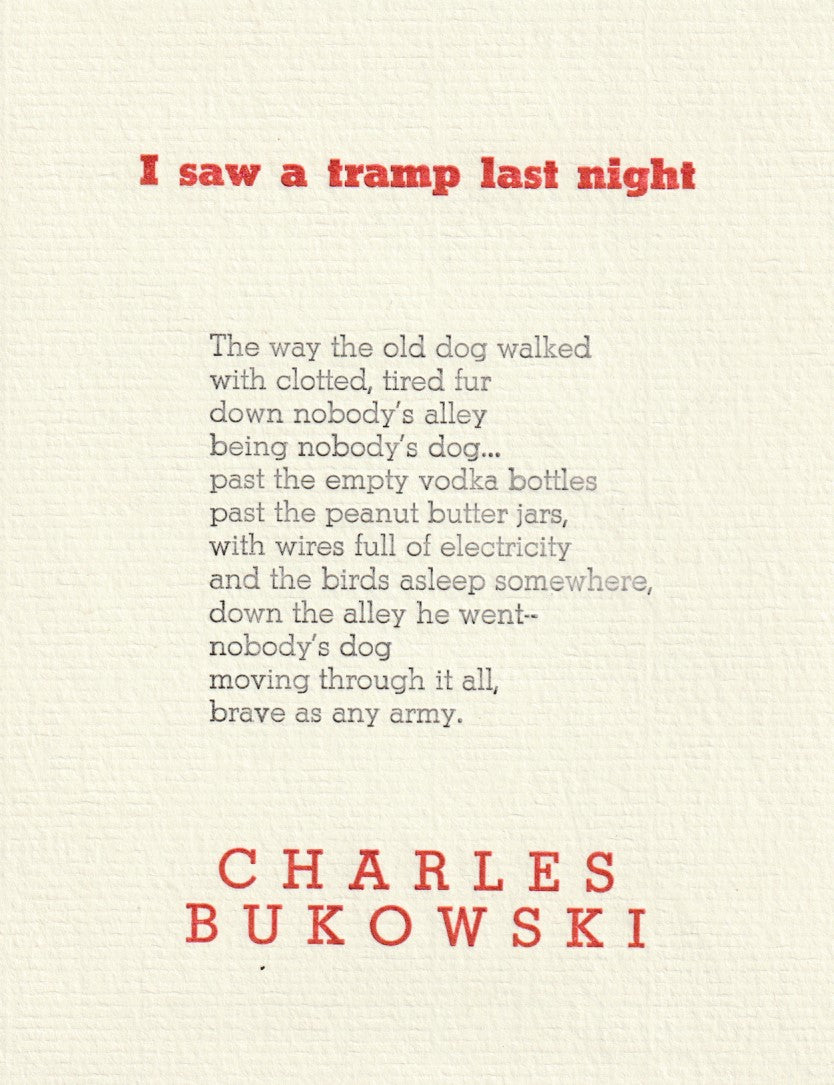 I Saw a Tramp Last Night (2003)
