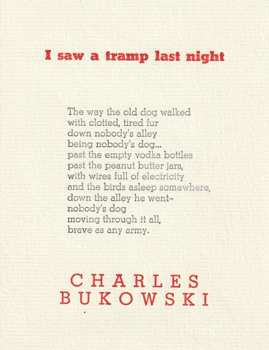I Saw a Tramp Last Night (2003)