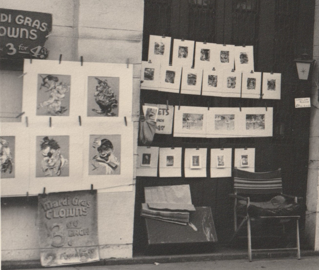 Original Vintage Photographs of Gypsy Lou Webb’s Studio