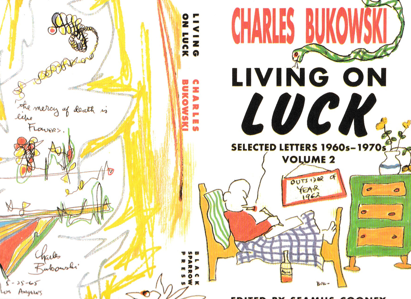 Living On Luck Book Cover and Title Page