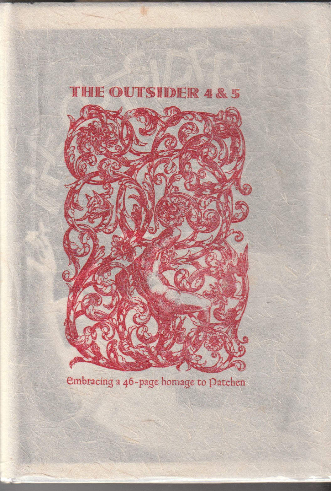 The Outsider 4/5 -- Pristine Hardcover Copy (1/500) with Ephemera
