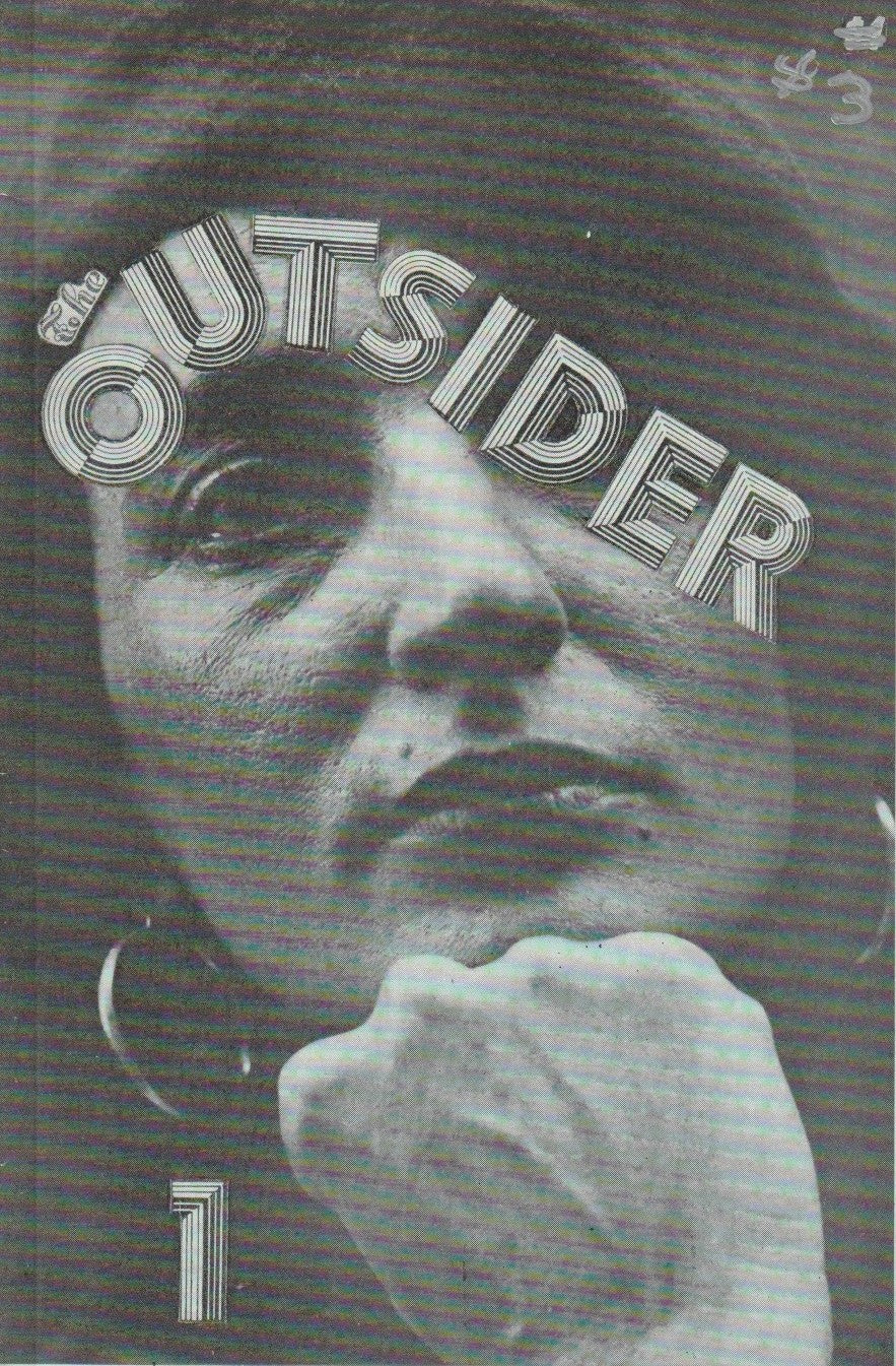 The Outsider #1: Inscribed by Louise Webb with Custom Box