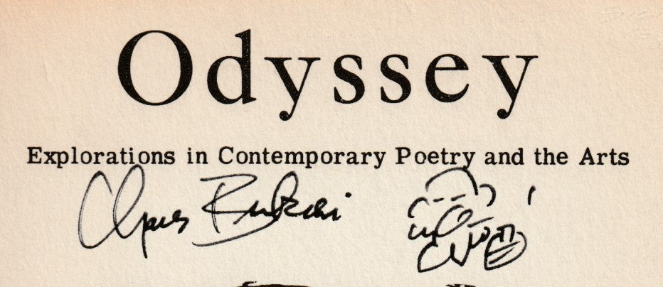 Odyssey -- Signed by Charles Bukowski (1959)
