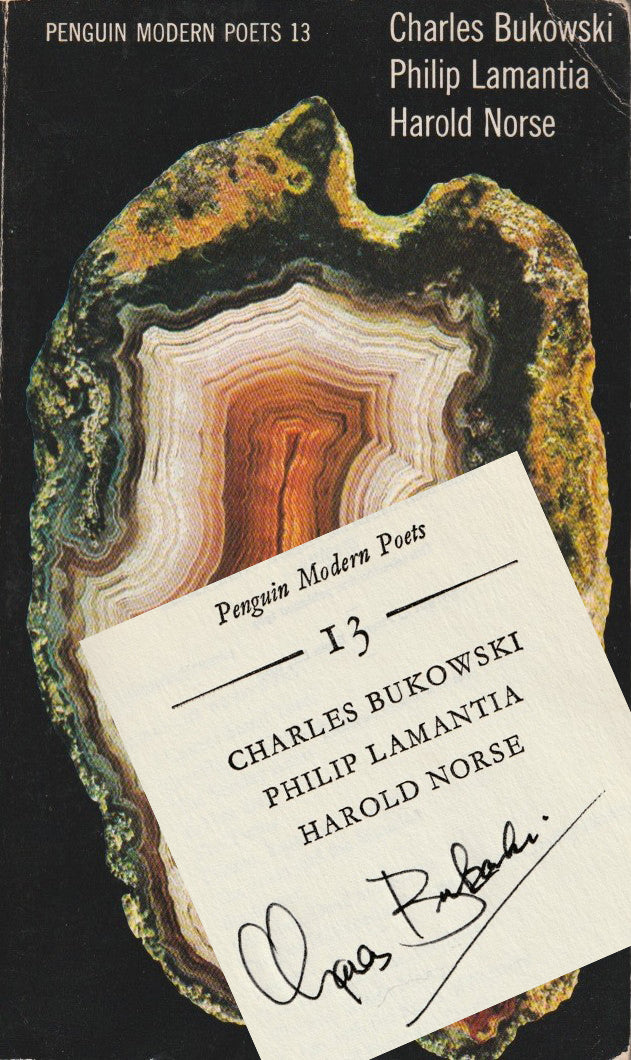 Signed by Charles Bukowski: Penguin Modern Poets 13 (1969)
