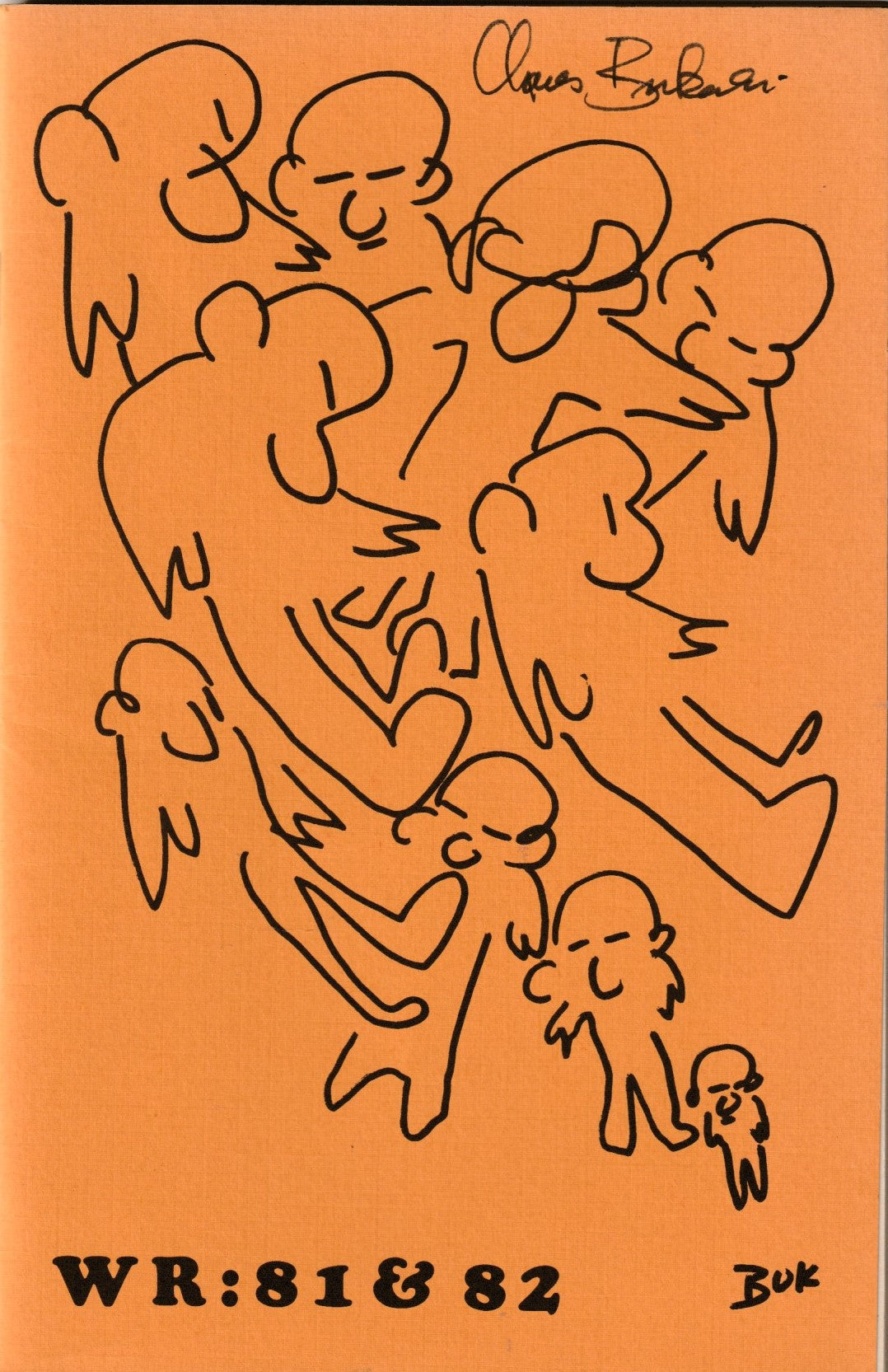 Wormwood Review 81-82 -- Deluxe Edition Signed Twice by Bukowski (19/50)