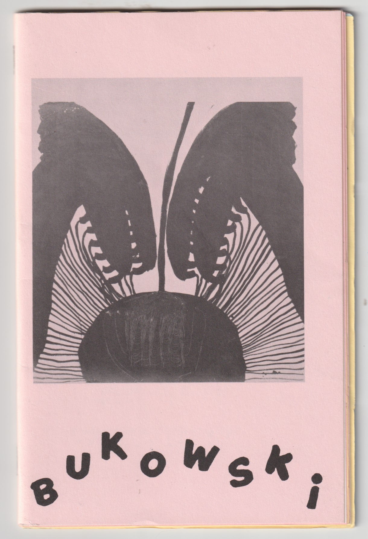 Confessions of a Man Insane Enough to Live with Beasts with Book Announcement: First Book of Prose by Charles Bukowski (1965)