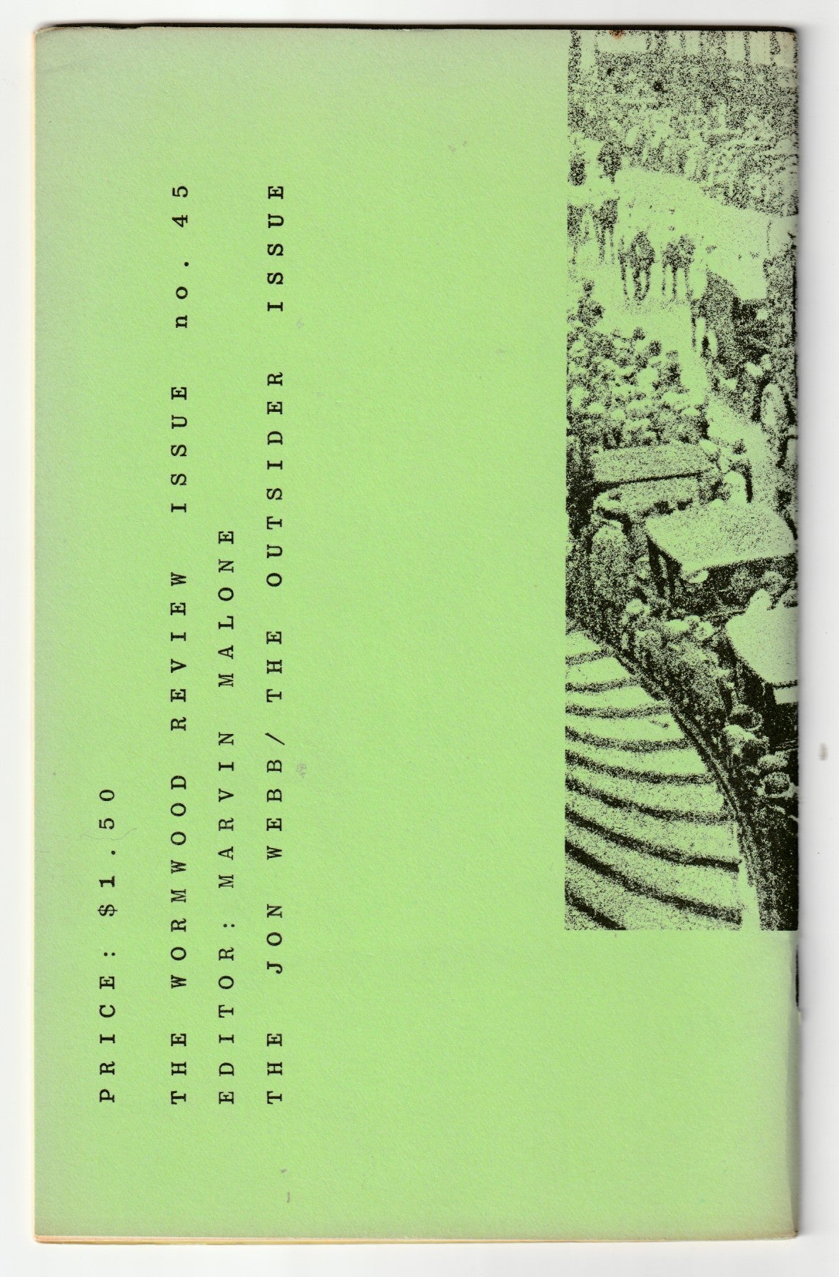 Signed by Charles Bukowski: Special Jon Webb Wormwood Review Issue