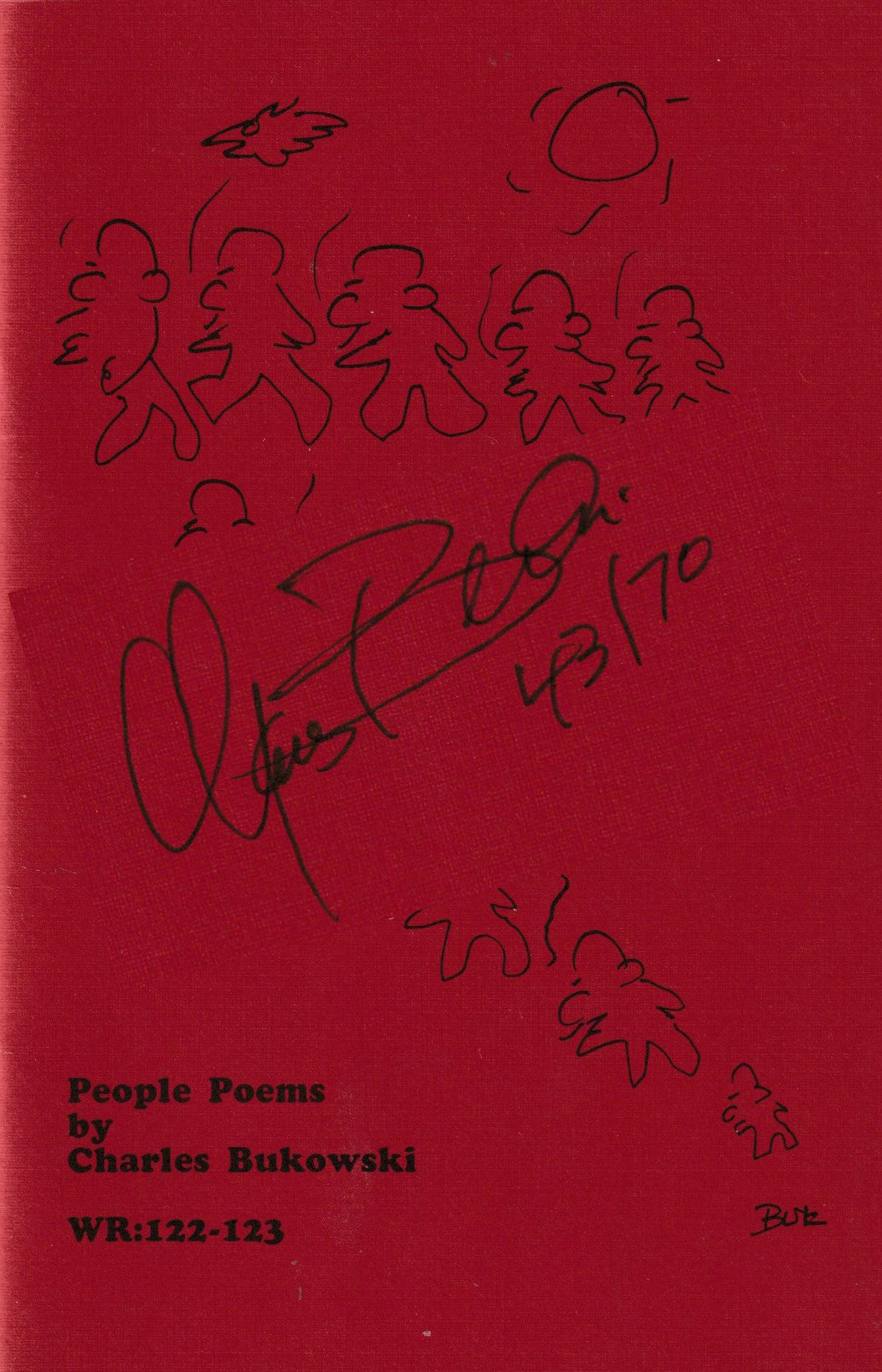 Wormwood Review 122-123: Deluxe Issue Signed by Charles Bukowski (43/70)