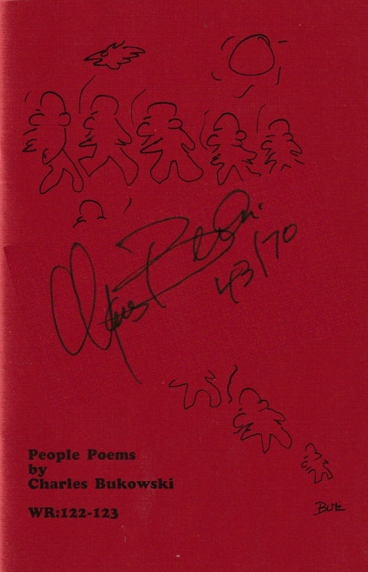 Wormwood Review 122-123: Deluxe Issue Signed by Charles Bukowski (43/70)