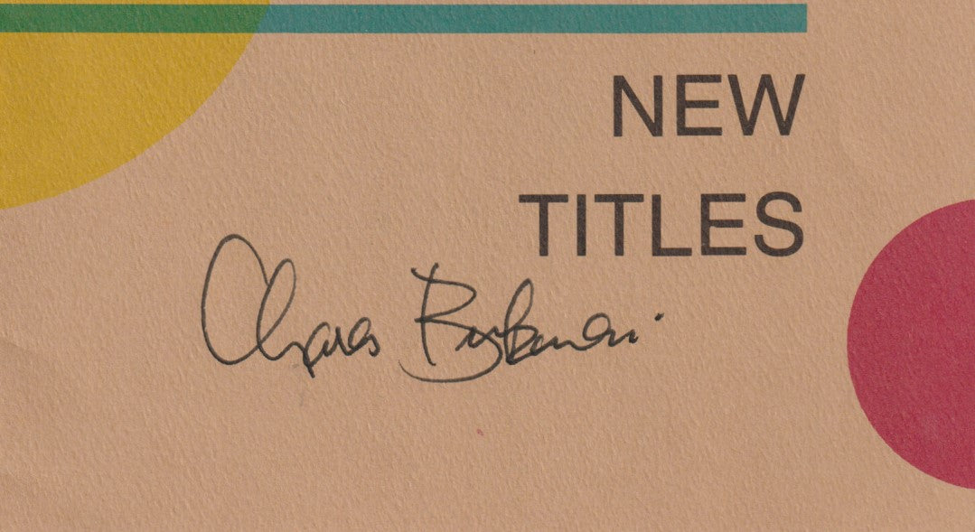 Hot Water Music by Charles Bukowski -- Lettered Deluxe Edition with Signed Painting (1/26), Signed Announcement and Prospectus
