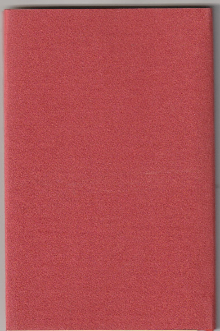 THE LAST POEM and TOUGH COMPANY: Lettered, Signed Copy (1/26)