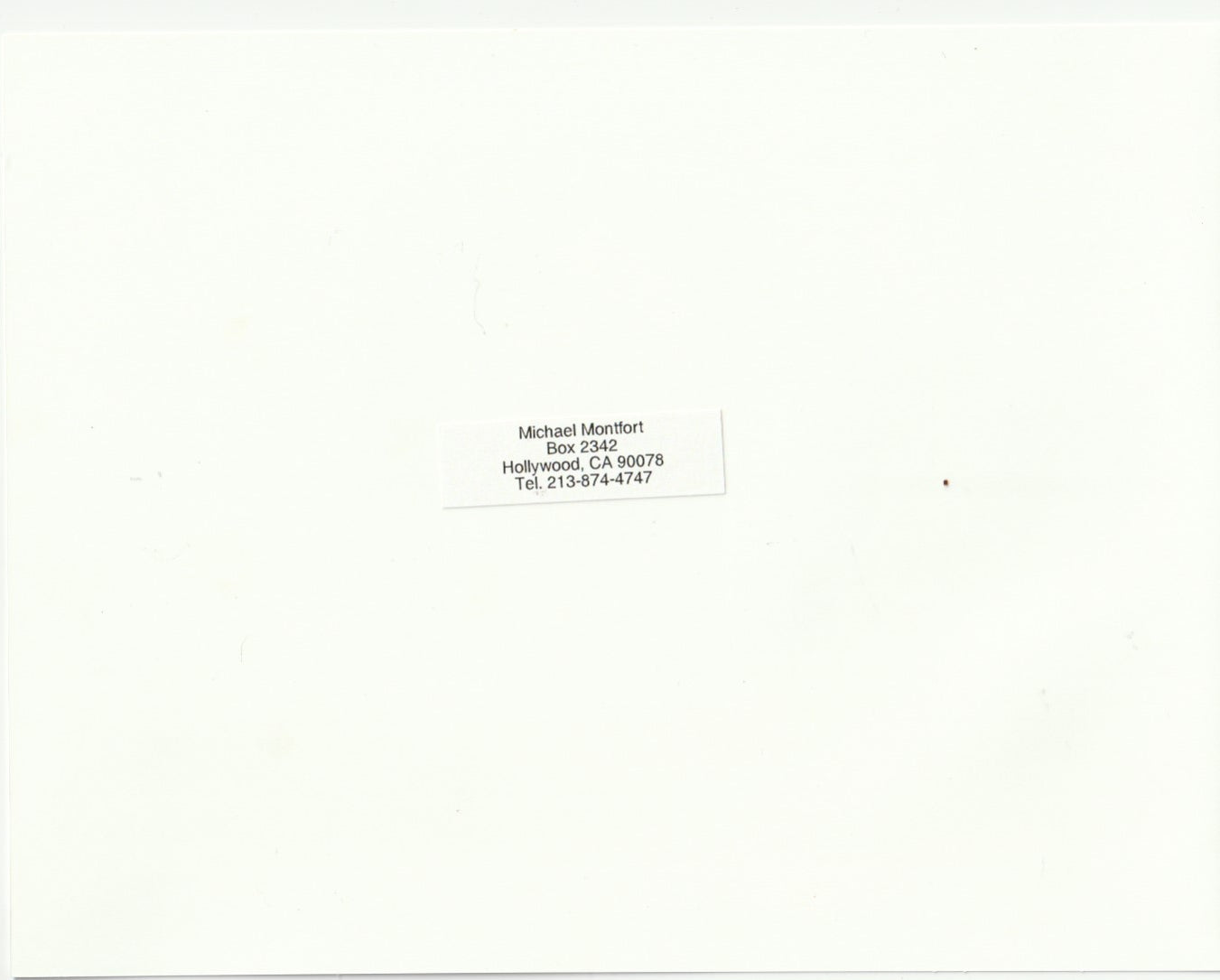 Signed by Michael Montfort with Photograph (#26/326): Shakespeare Never Did This by Charles Bukowski