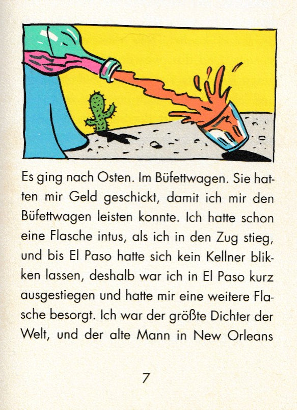Signed by Charles Bukowski: Einmal New Orleans Und Zuruck