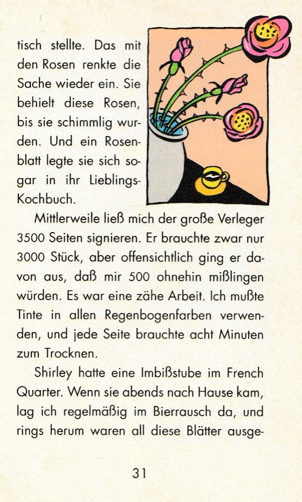 Signed by Charles Bukowski: Einmal New Orleans Und Zuruck