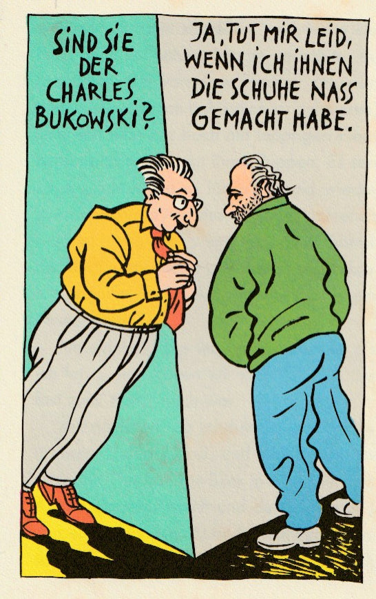 Signed by Charles Bukowski: Einmal New Orleans Und Zuruck