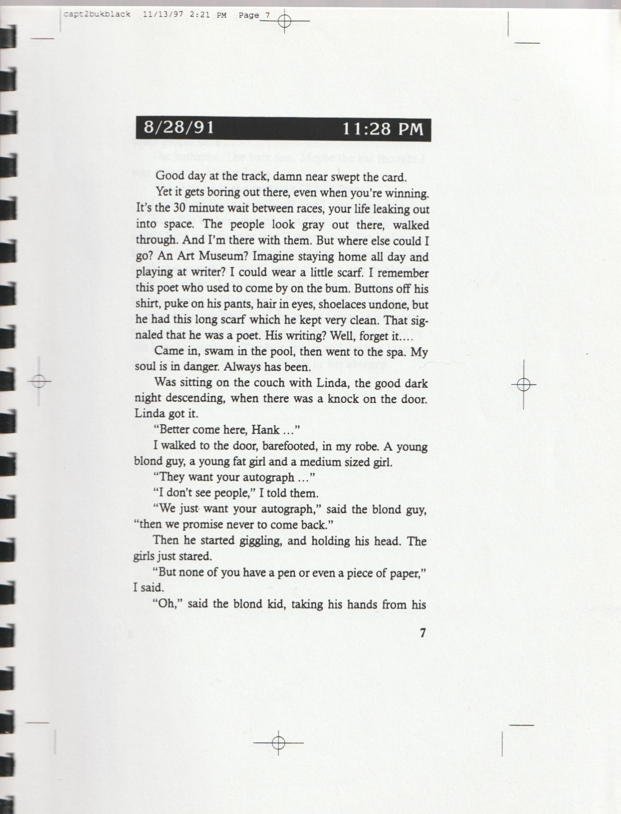 Deluxe Version with Signed Print and Pre-Production Proof -- The Captain is Out to Lunch and The Sailors Have Taken Over the Ship (#116/426)